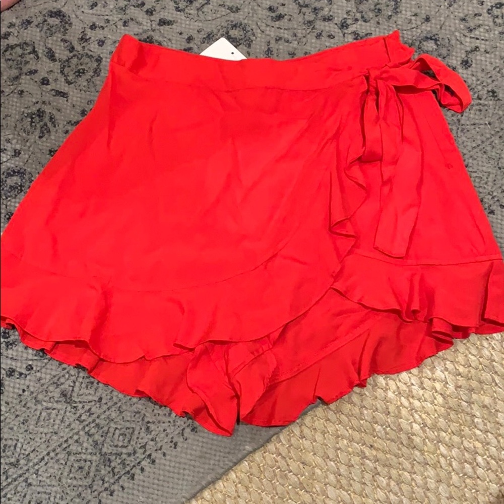 American Threads Red skort